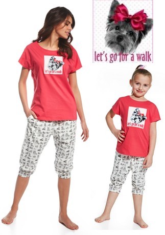 Pojďme na procházku - dívčí pyžamo