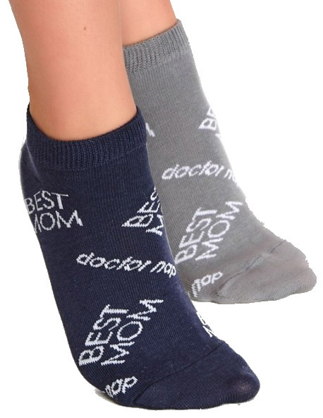 Ponožky pro nejlepší mámu - Best mom - 2 páry